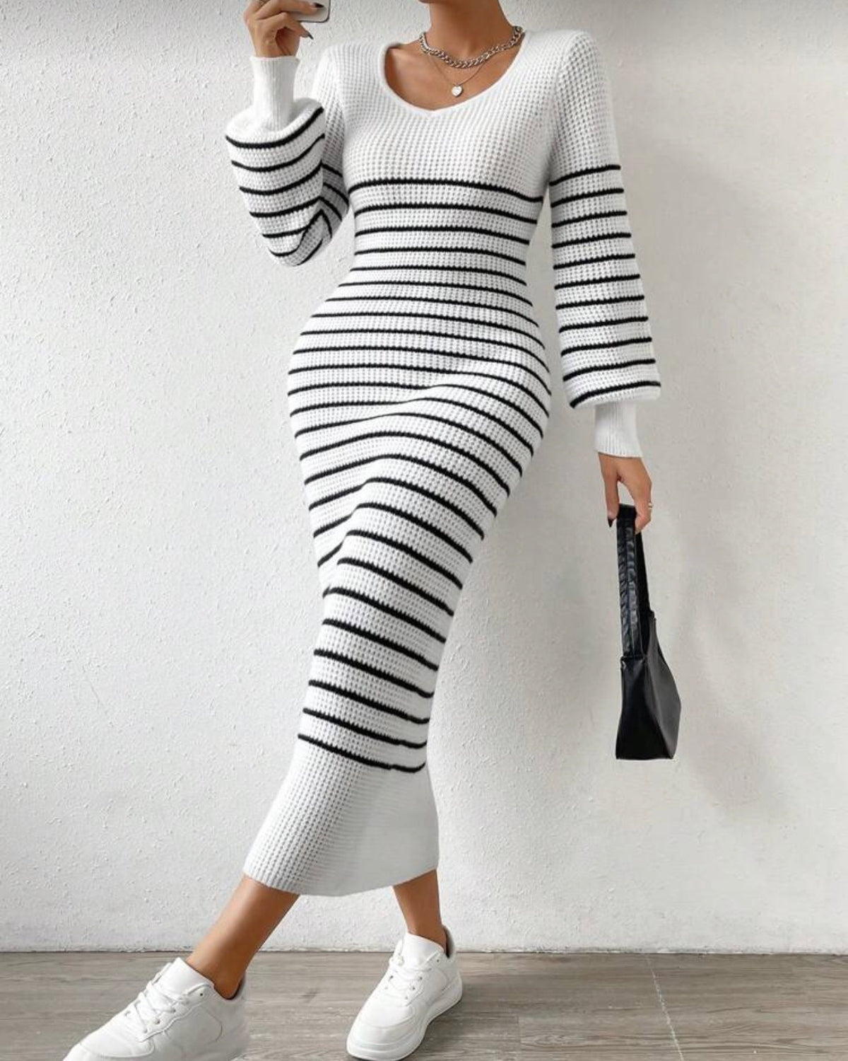Vestido de rayas