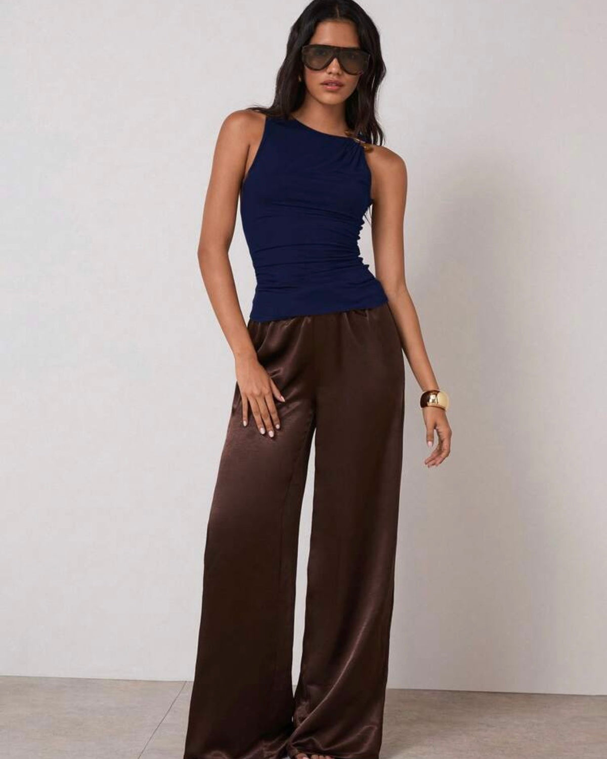 Blusa azul cosmina