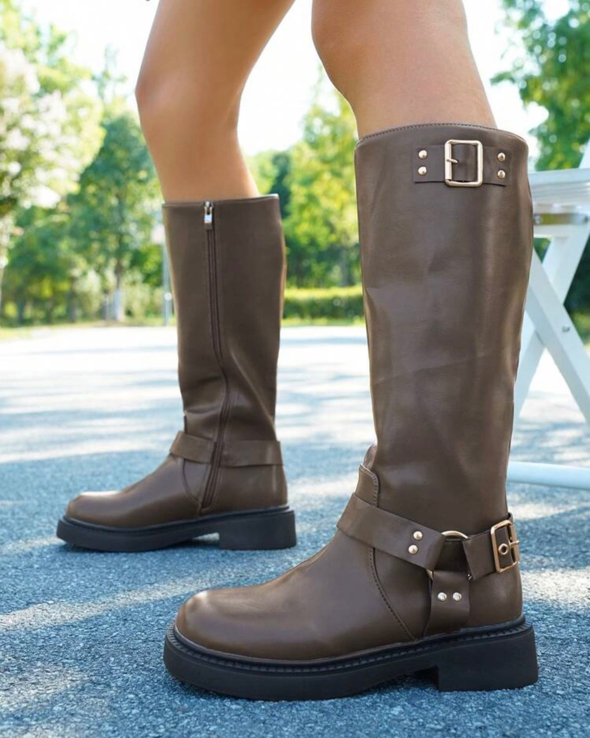 Botas cafés