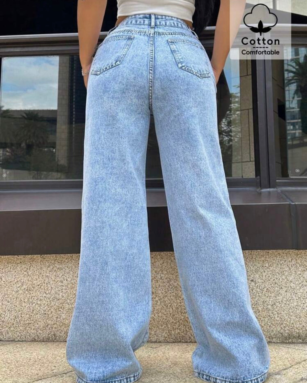 Jeans azul claro