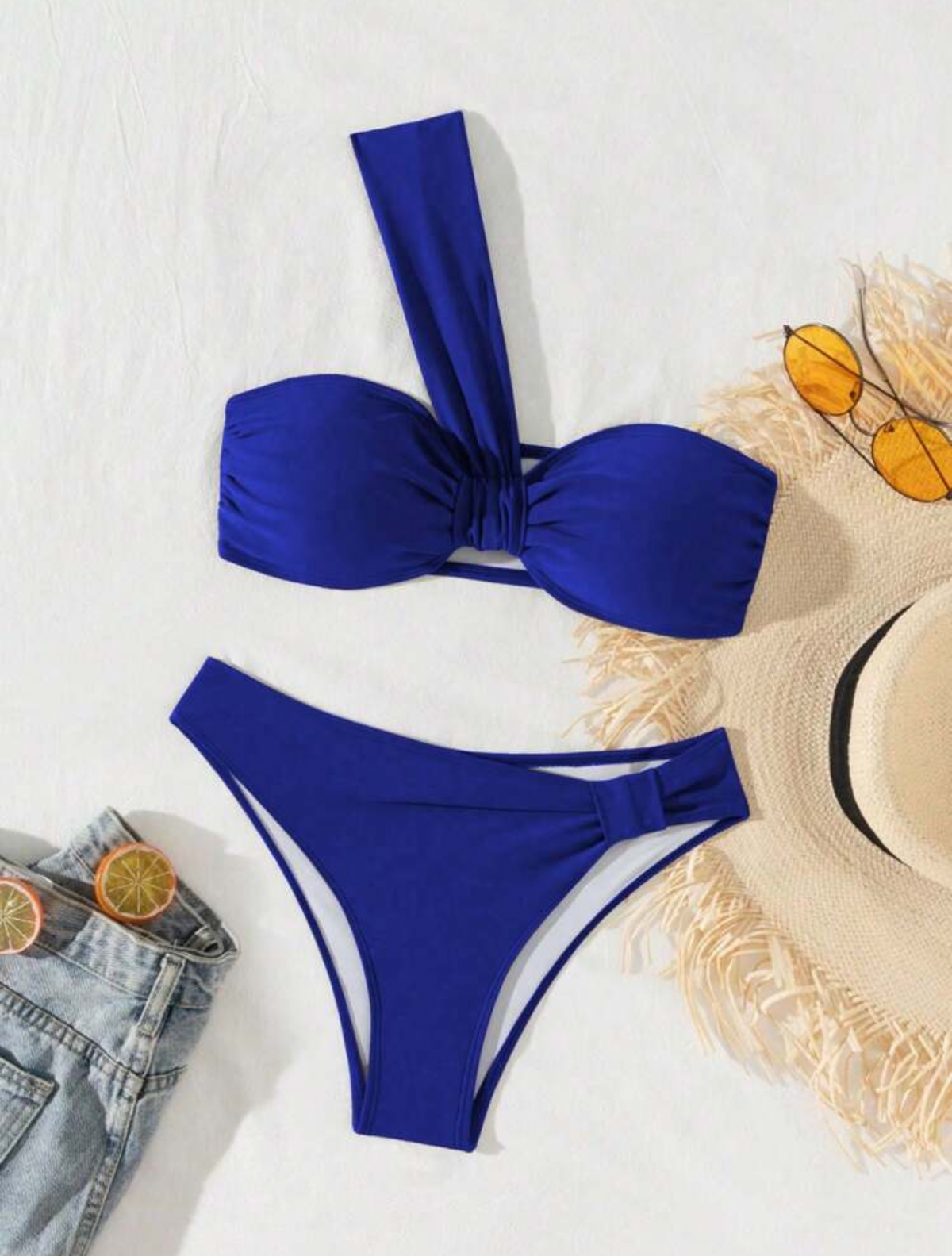 Traje de baño azul