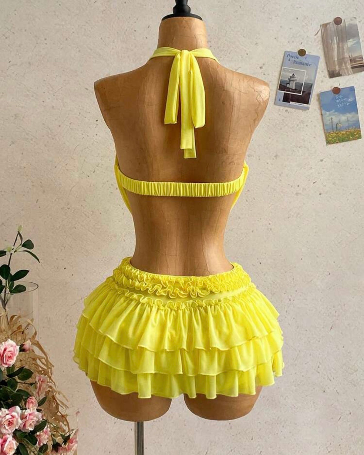 Conjunto amarillo soleia