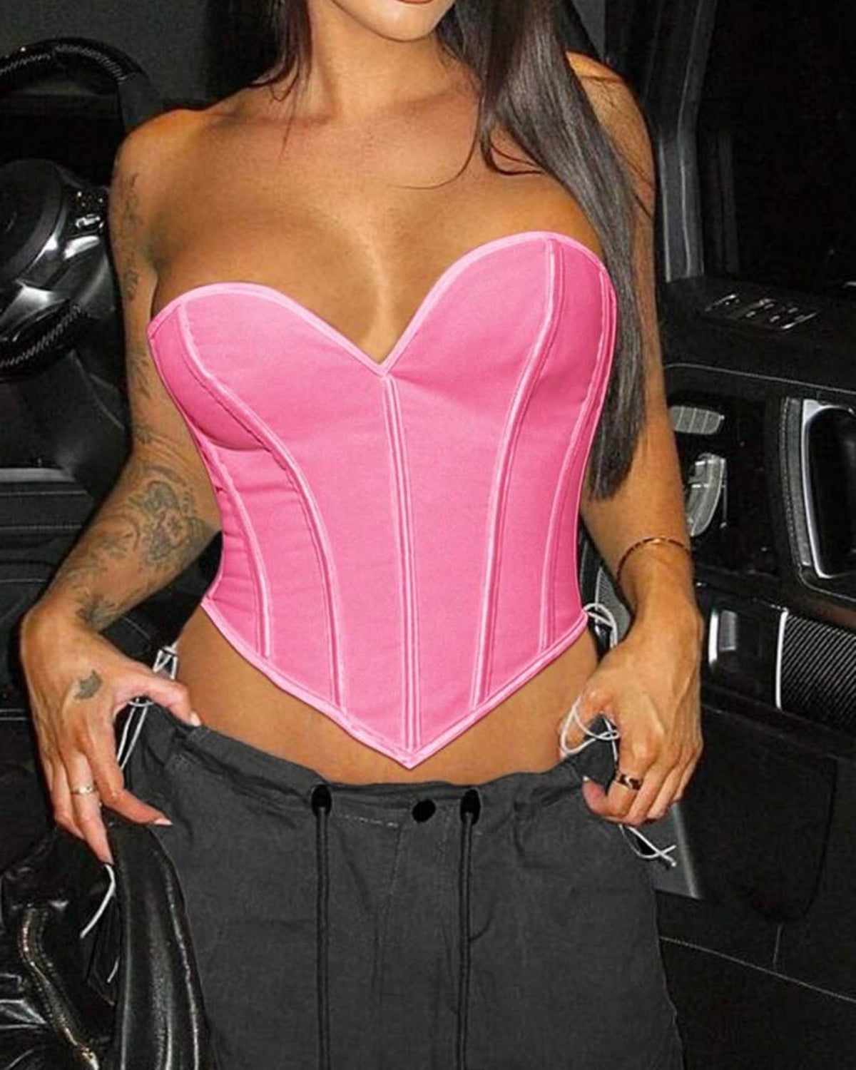 Corset rosado