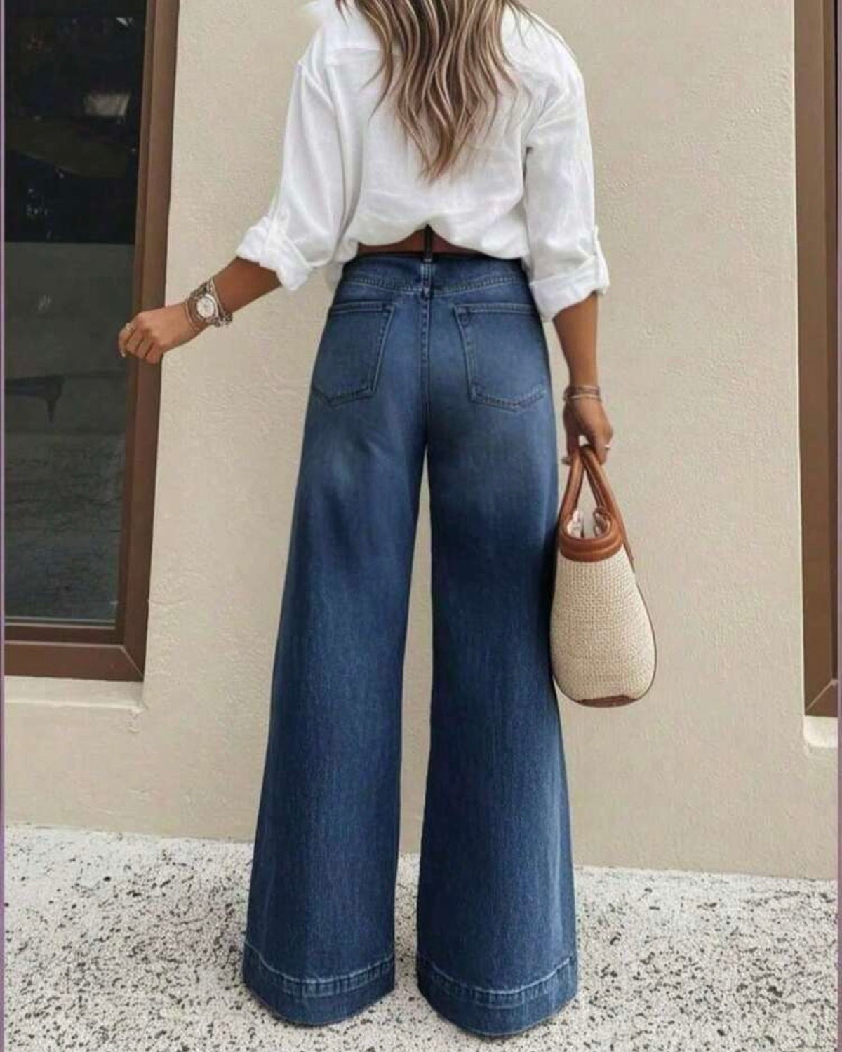 Jeans azul oscuro