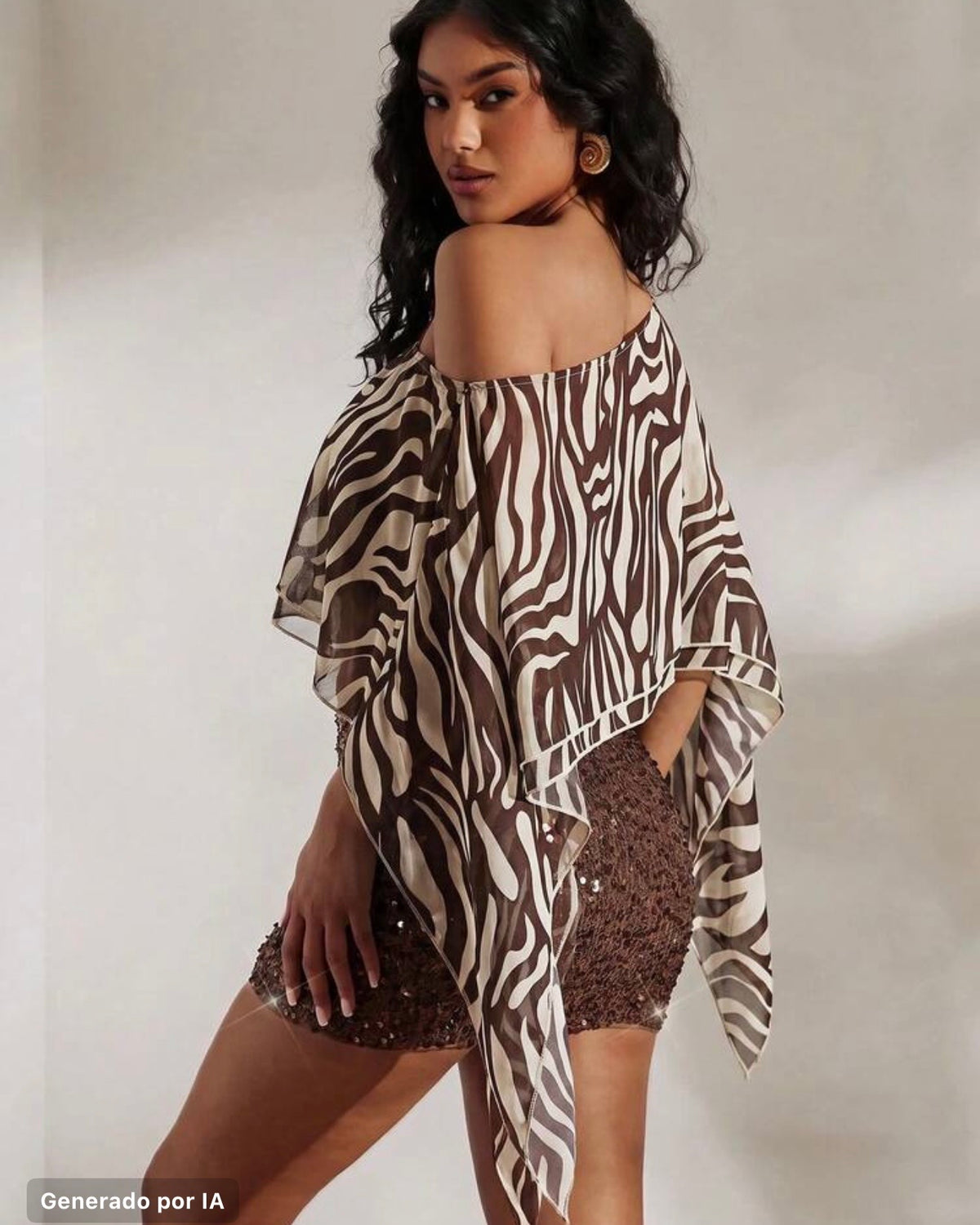 Top de zebra opulessa