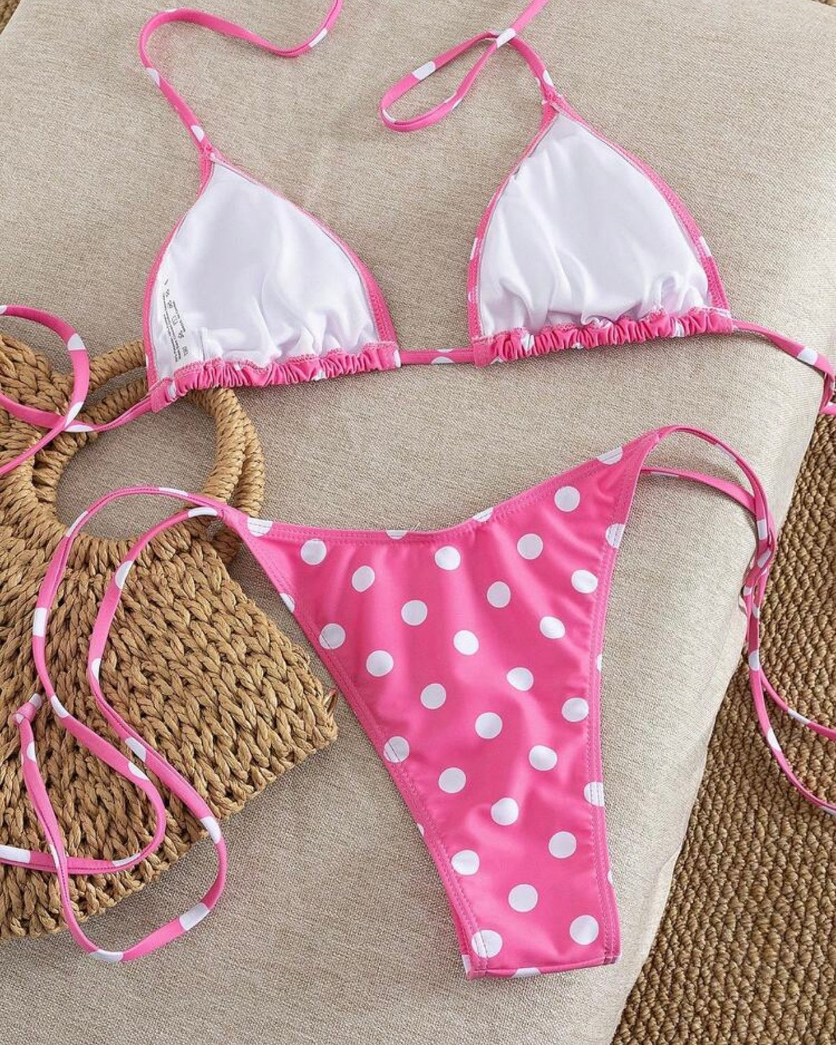 Traje de baño rosa