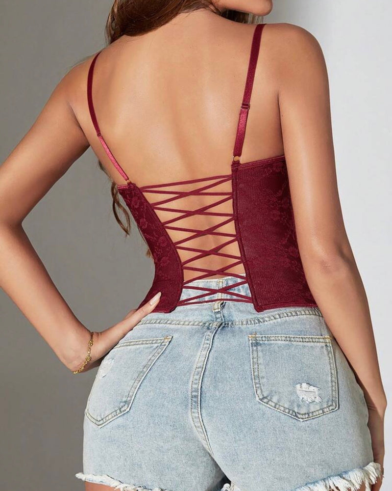 Corset rojo
