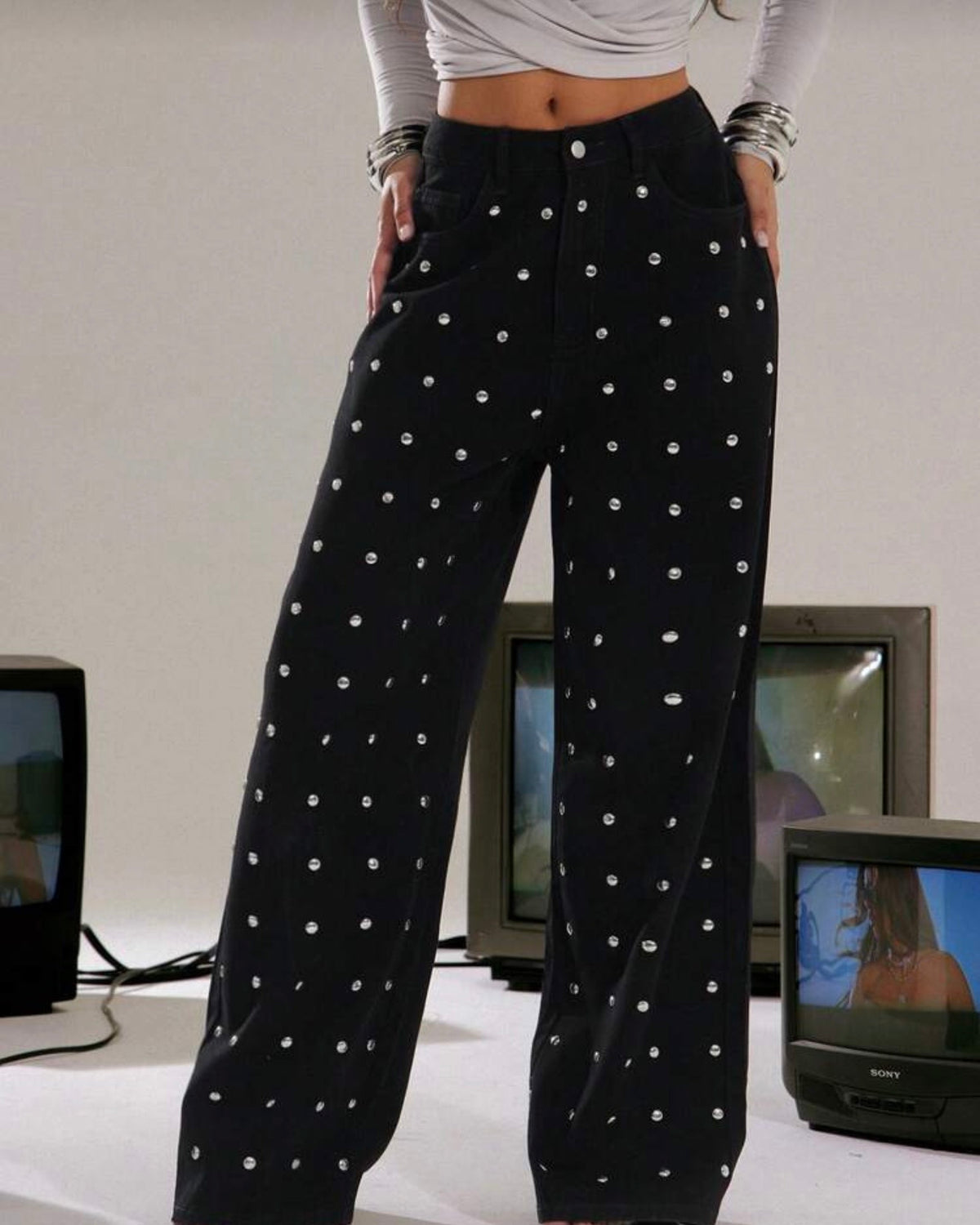 Pantalón con detalles