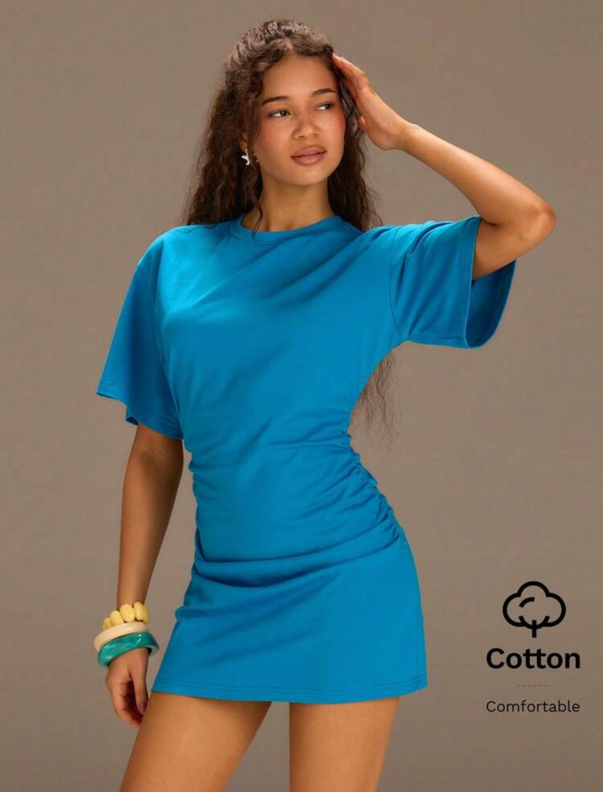 Vestido celeste