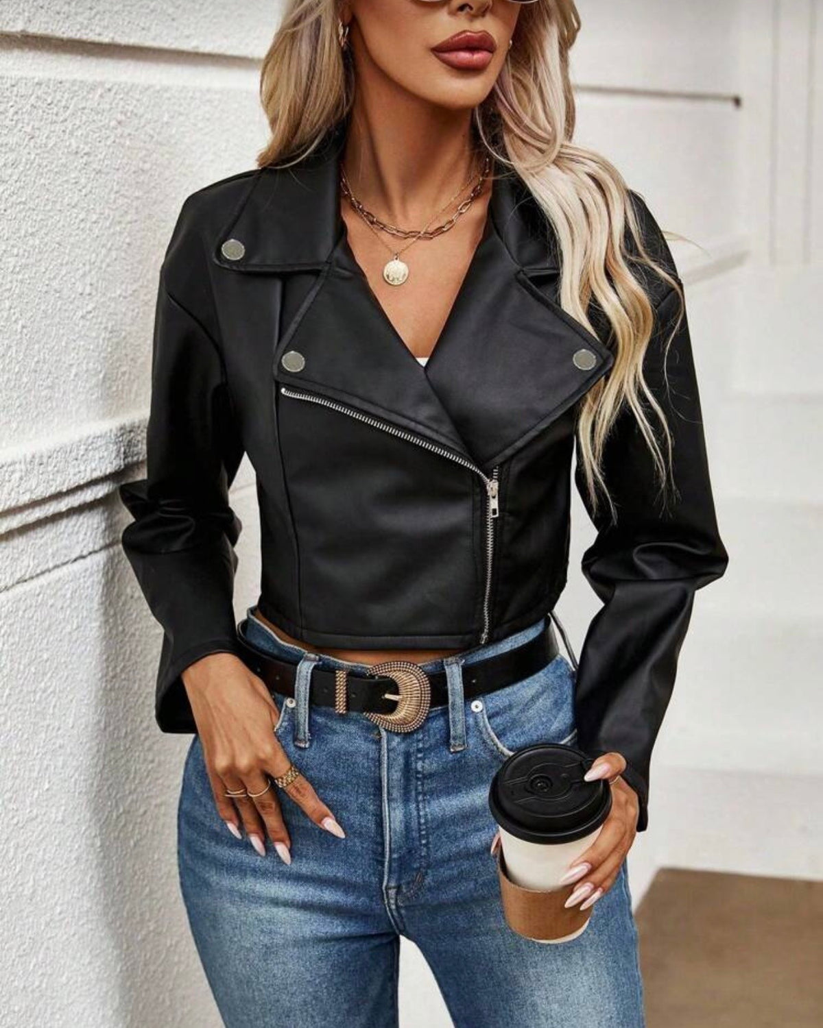 Jacket de cuerina