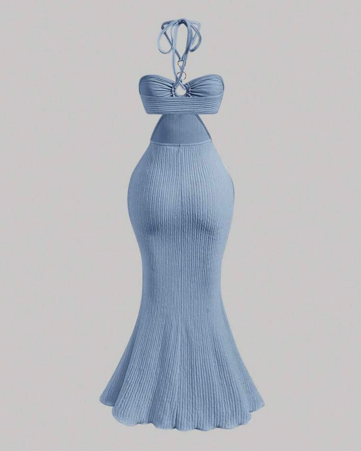 Vestido celeste