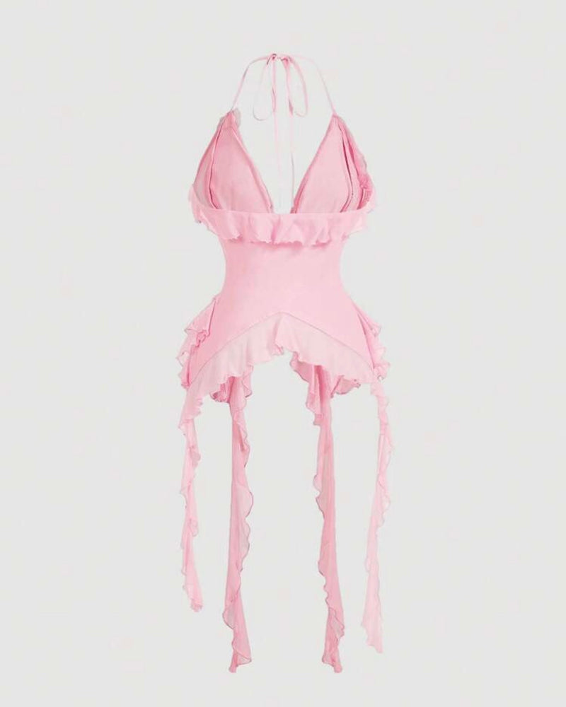 Top mod rosa