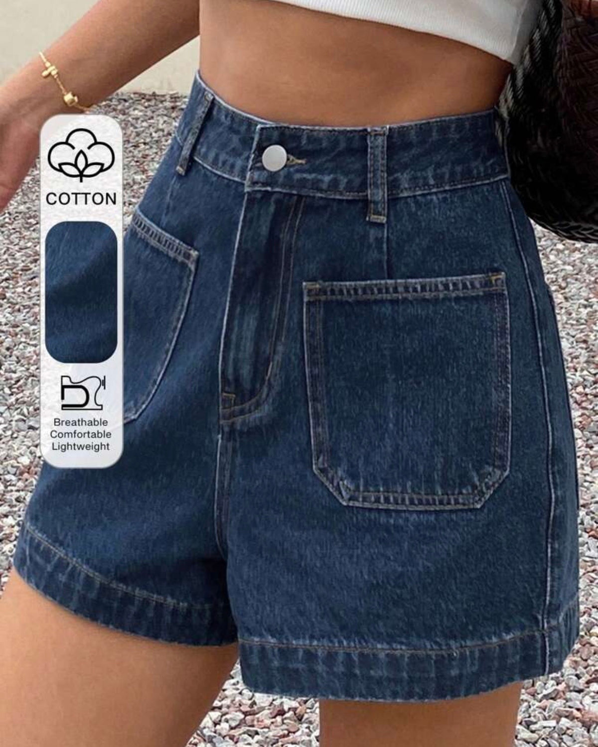 Short azul Dazy