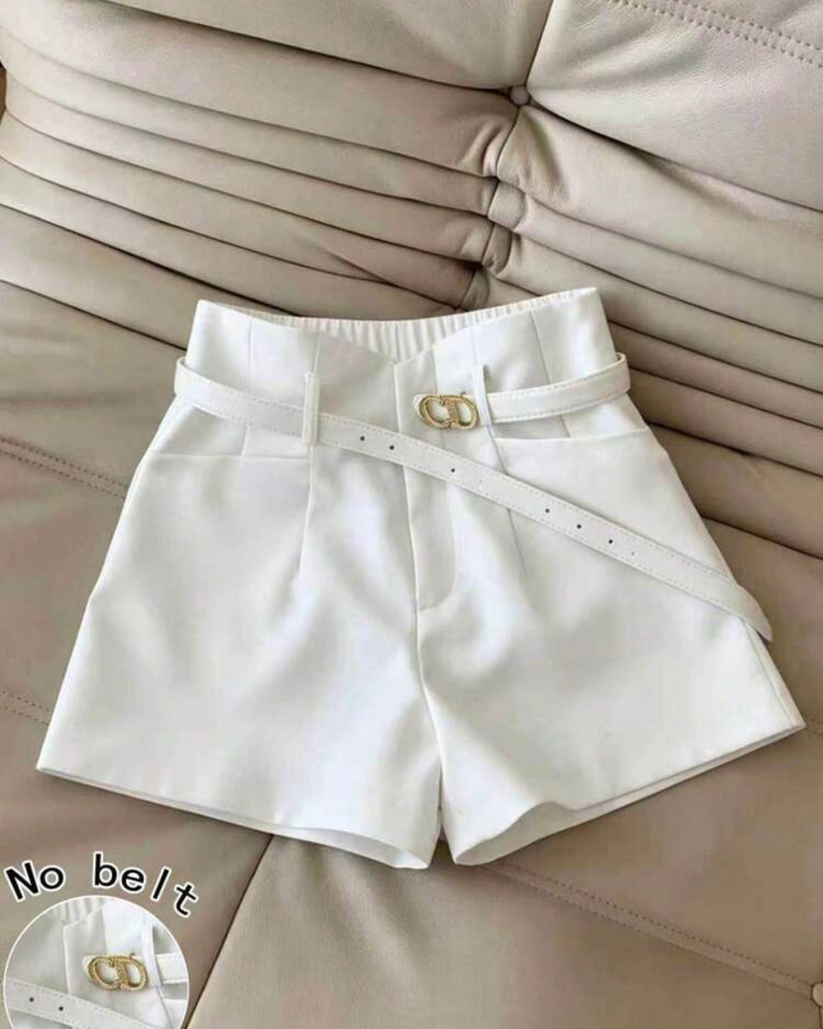 Short blanco francilia