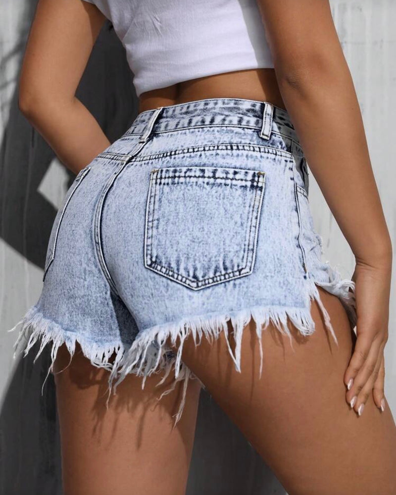 Short de mezclilla