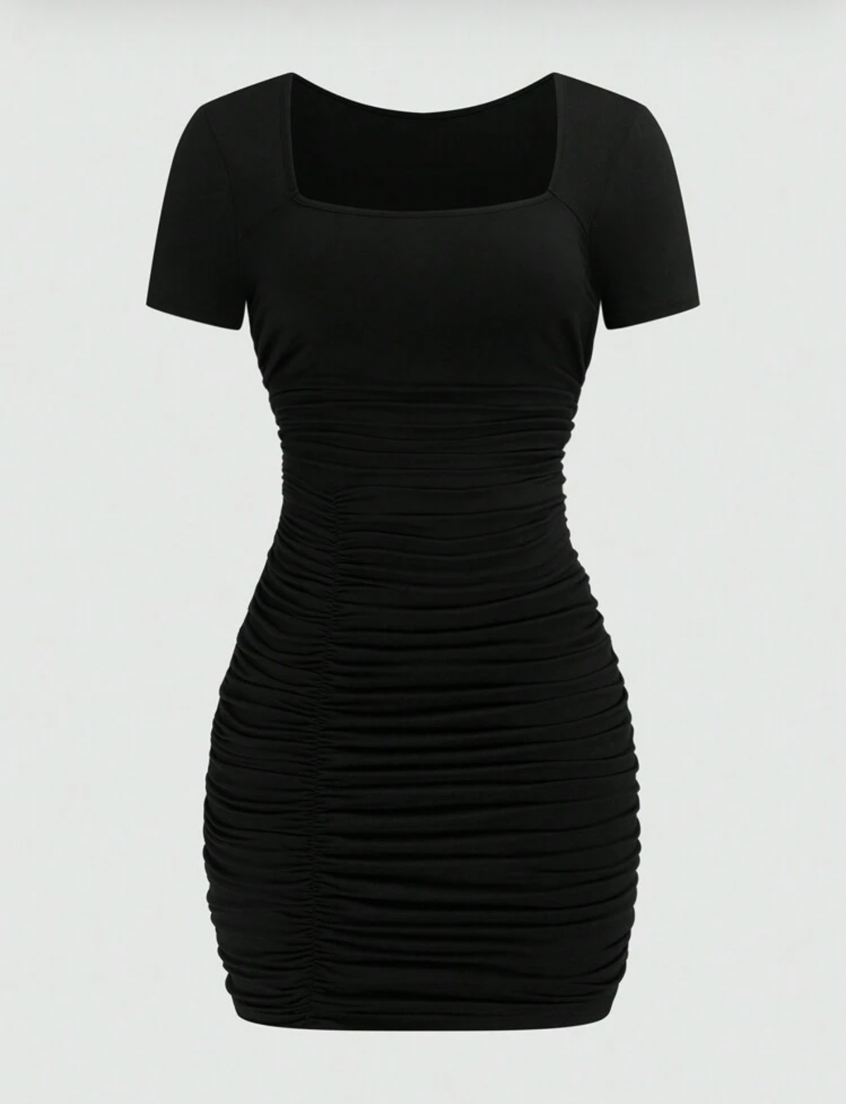 Vestido negro corto