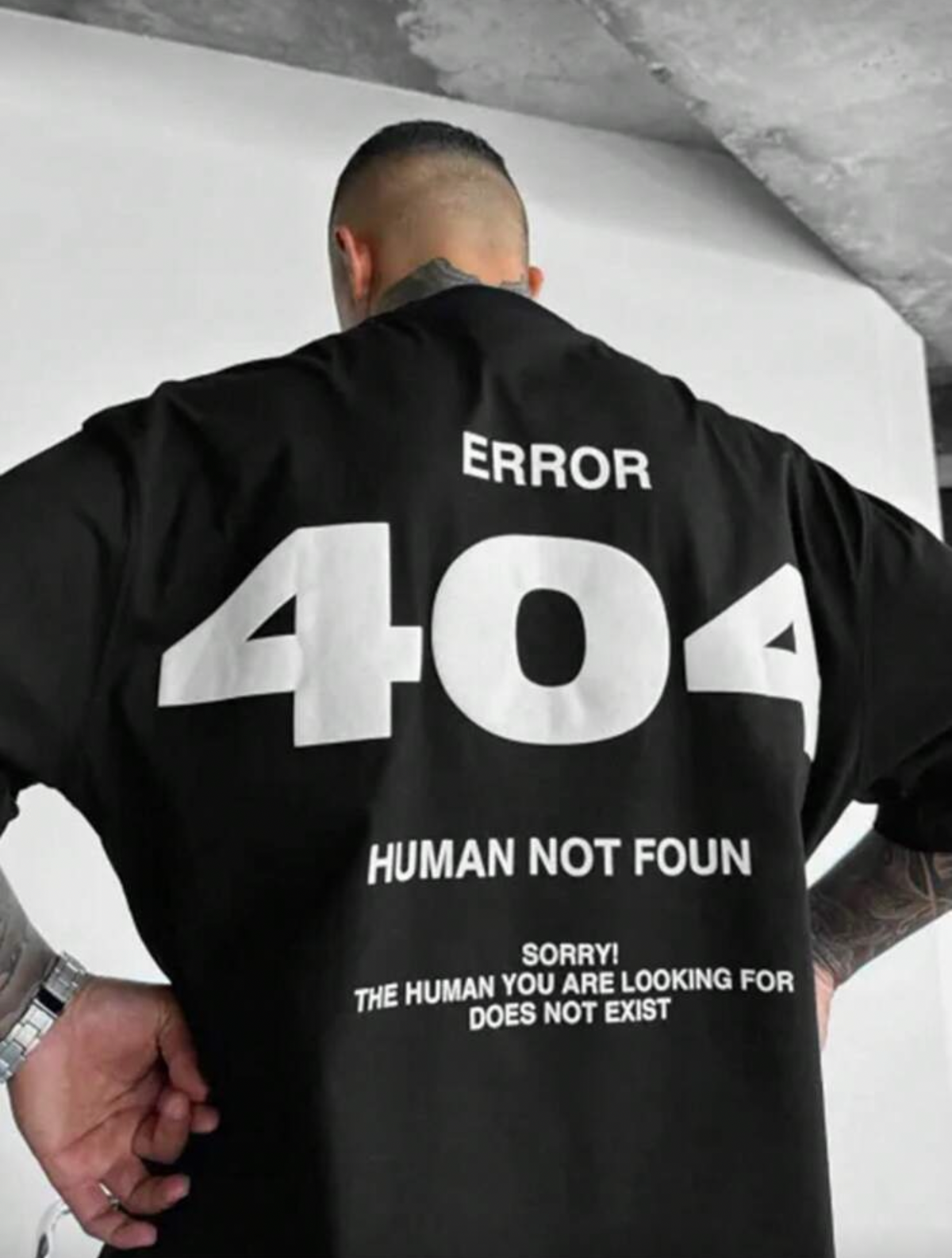 Camisa negra 404