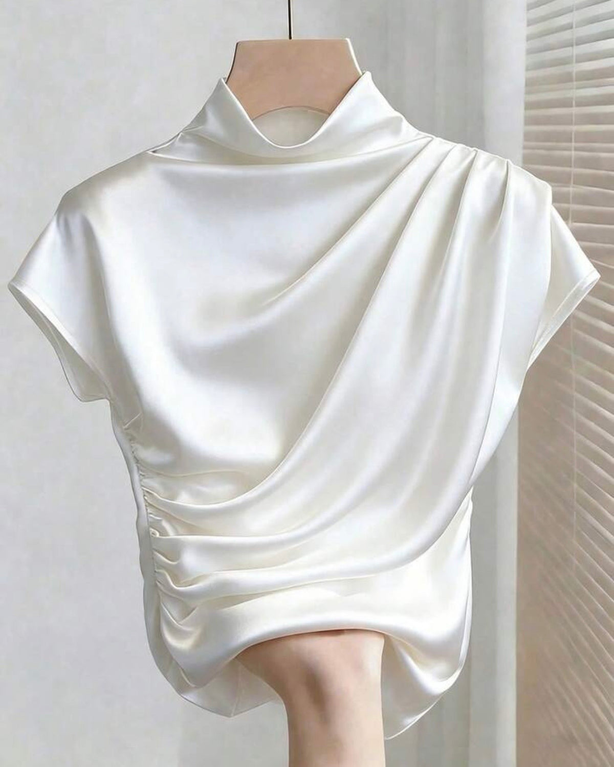 Blusa francilia blanca