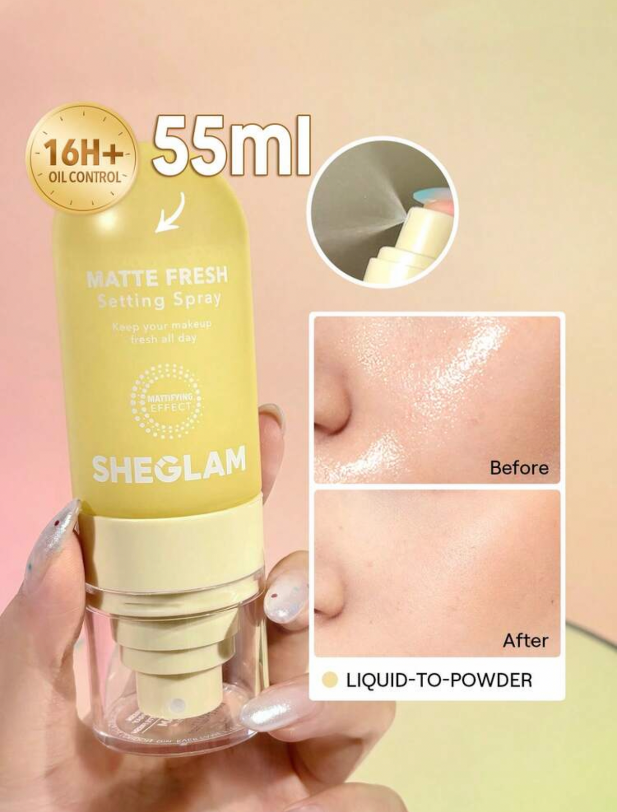 Setting spray SHEGLAM