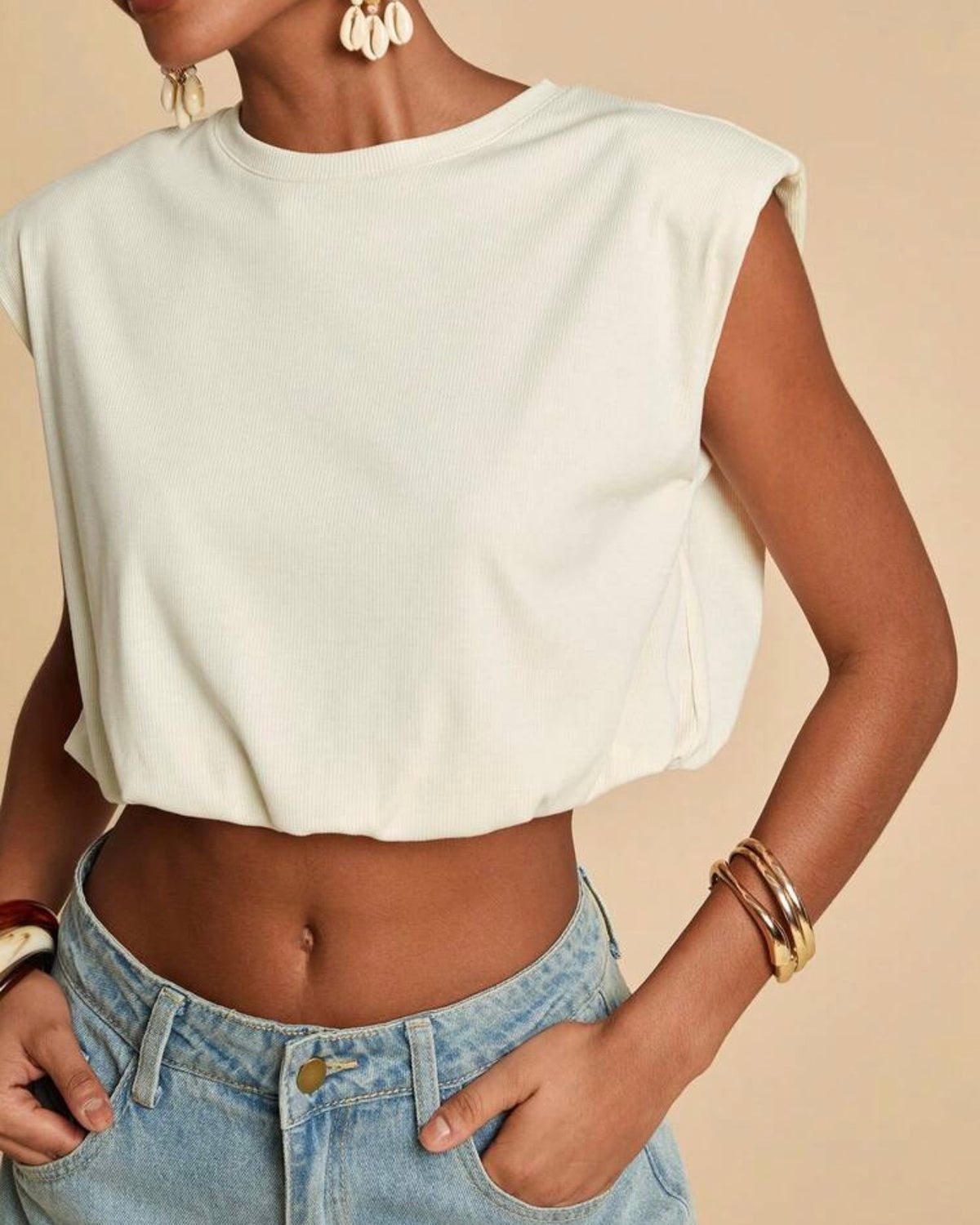 Blusa corta Travachic