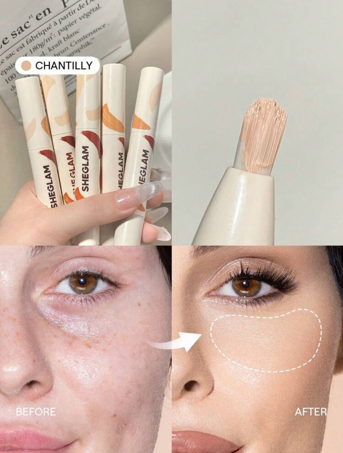 Corrector de alta cobertura SHEGLAM