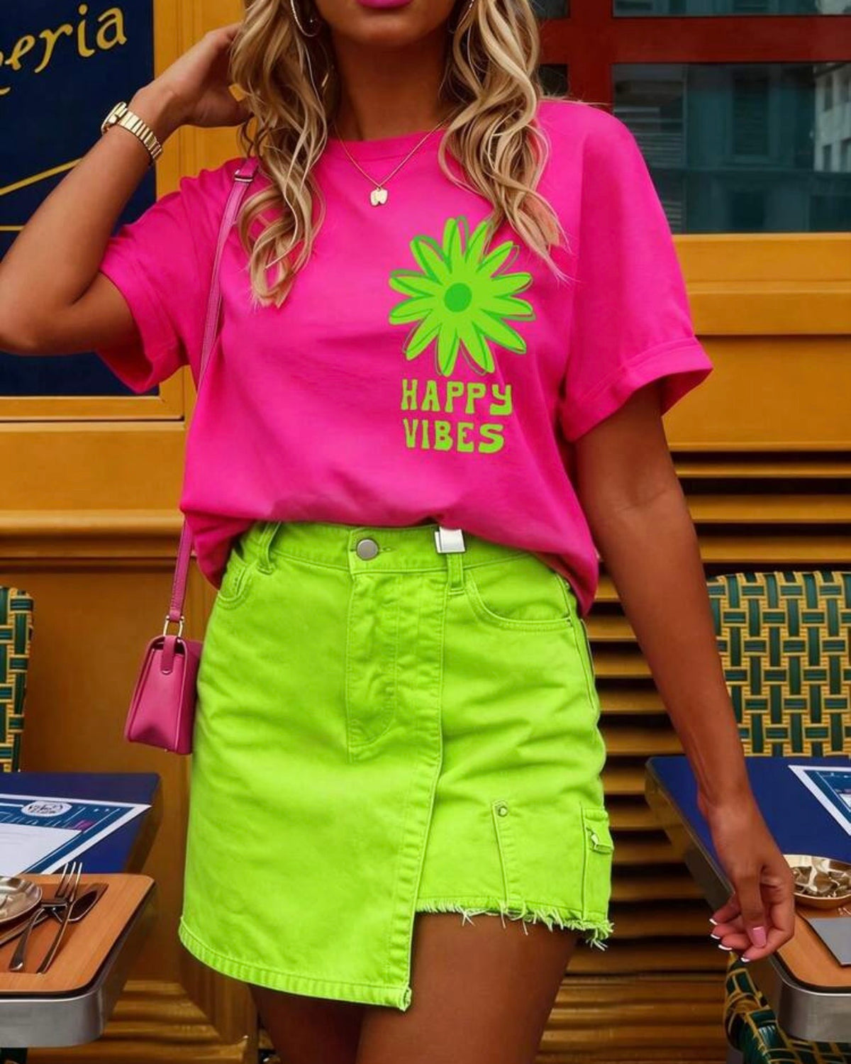 Camisa fusia estampada