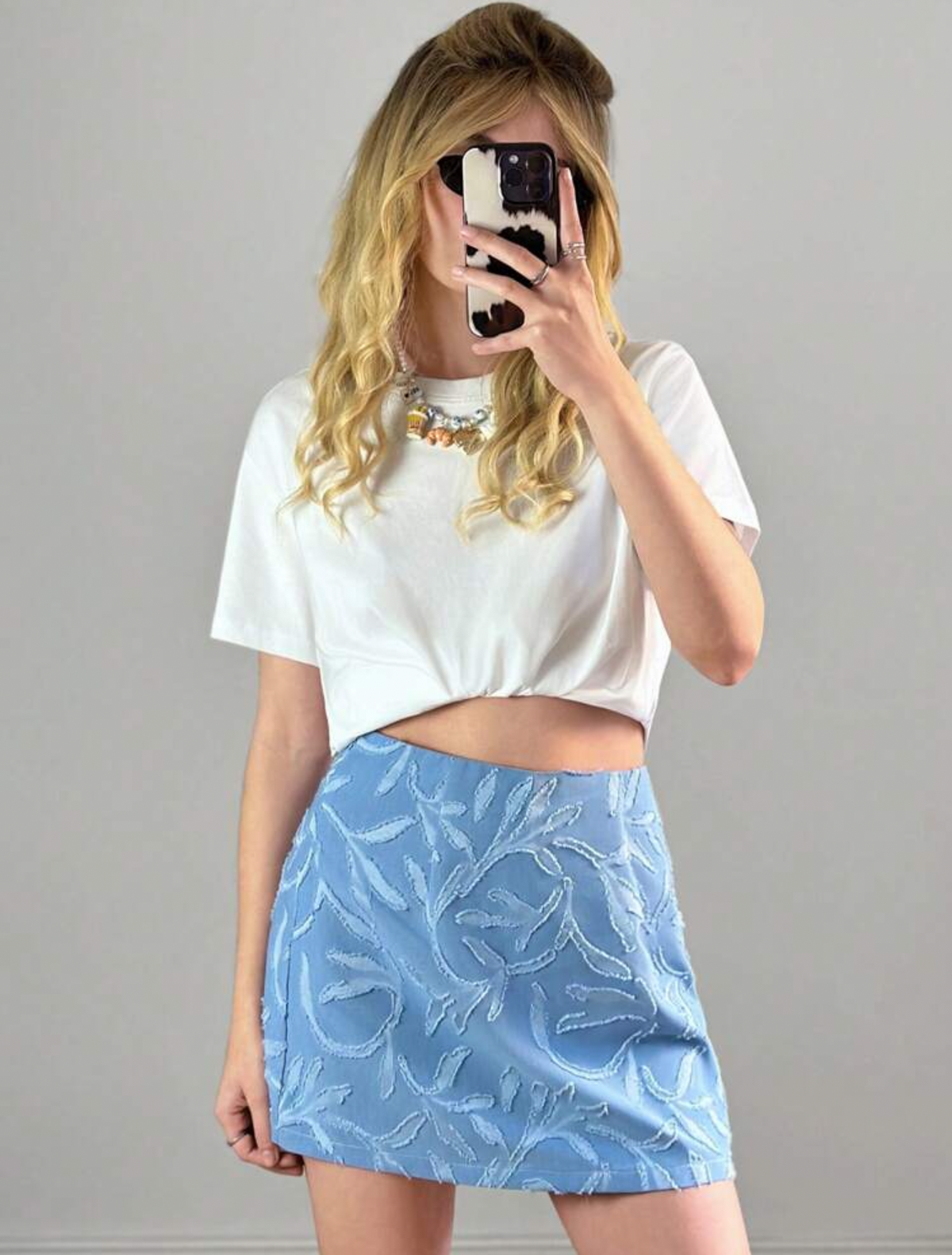 Falda celeste