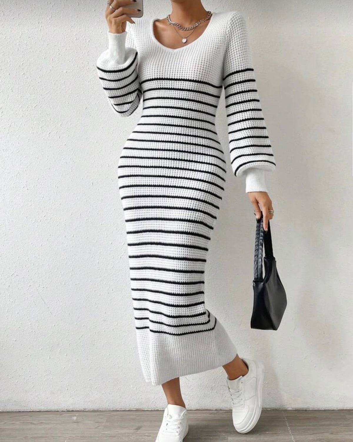 Vestido de rayas