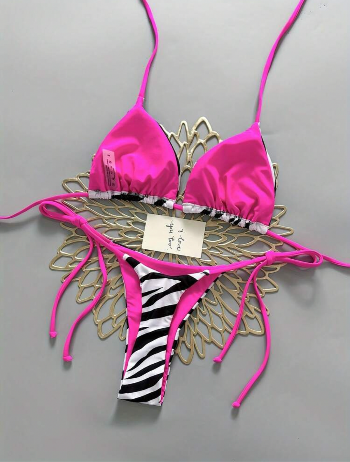 Bikini de zebra