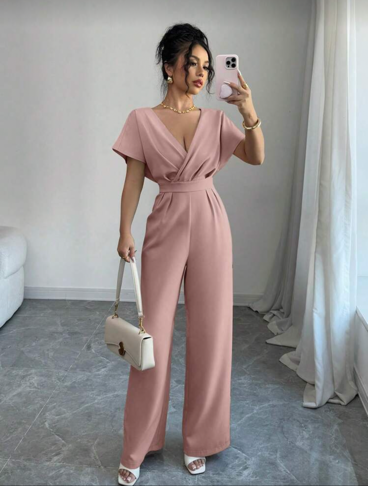 Enterizo Rosa