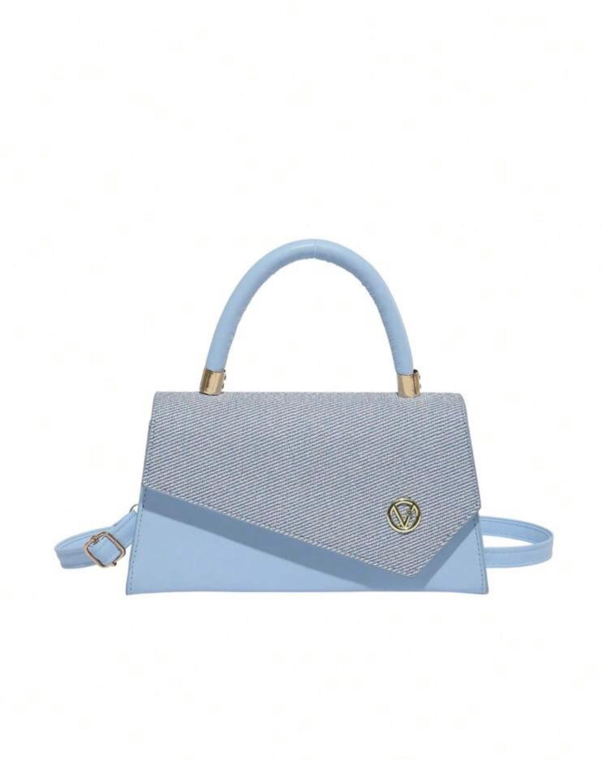 Bolso celeste