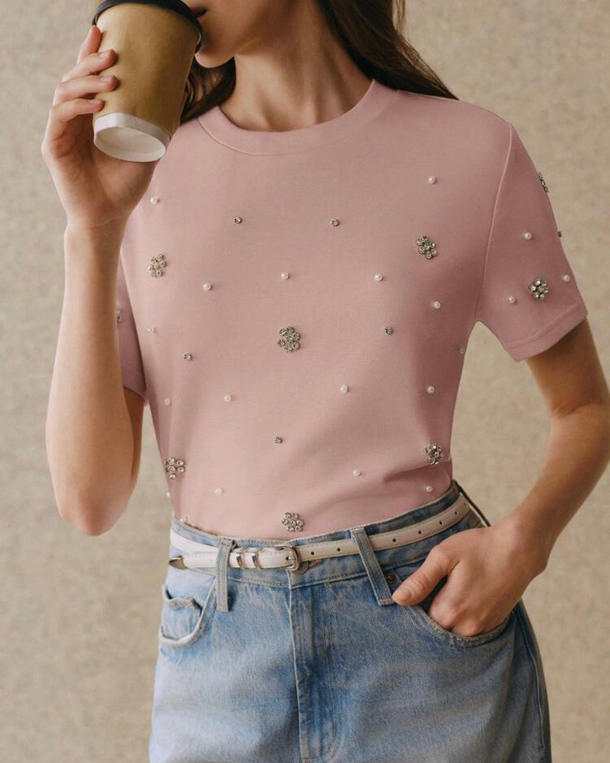 Blusa palo rosa