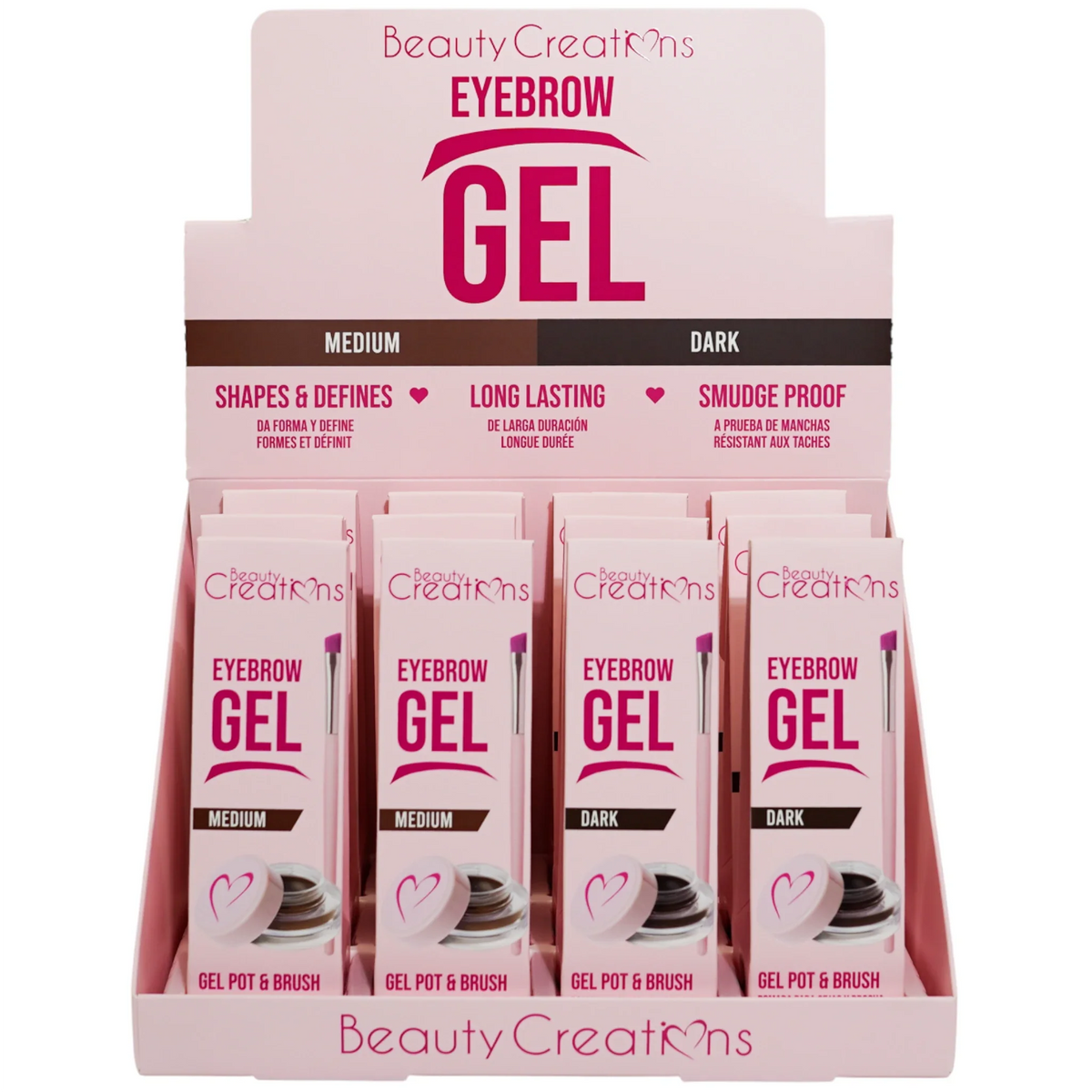 Gel de cejas+brocha Beauty Creations