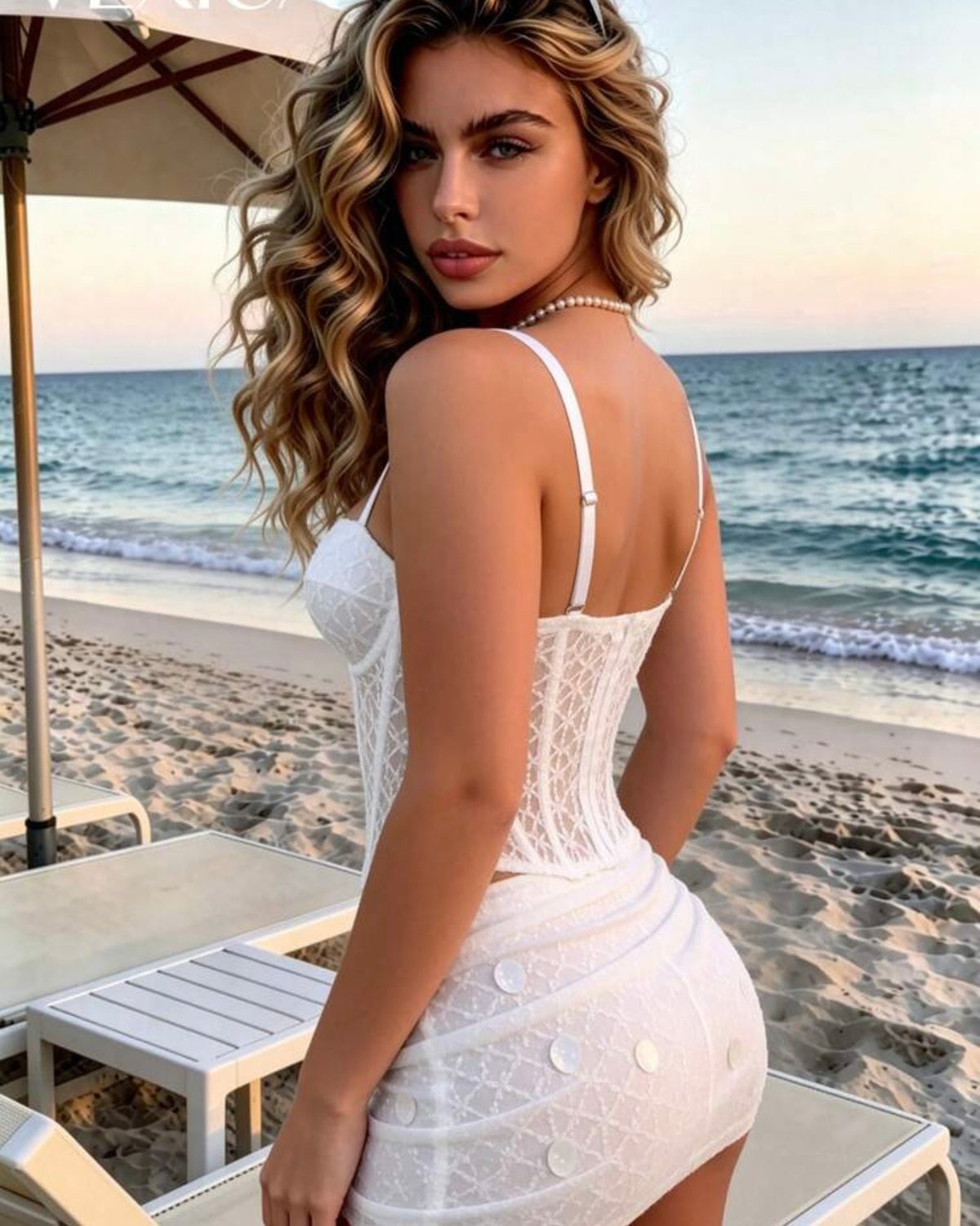 Corset blanco