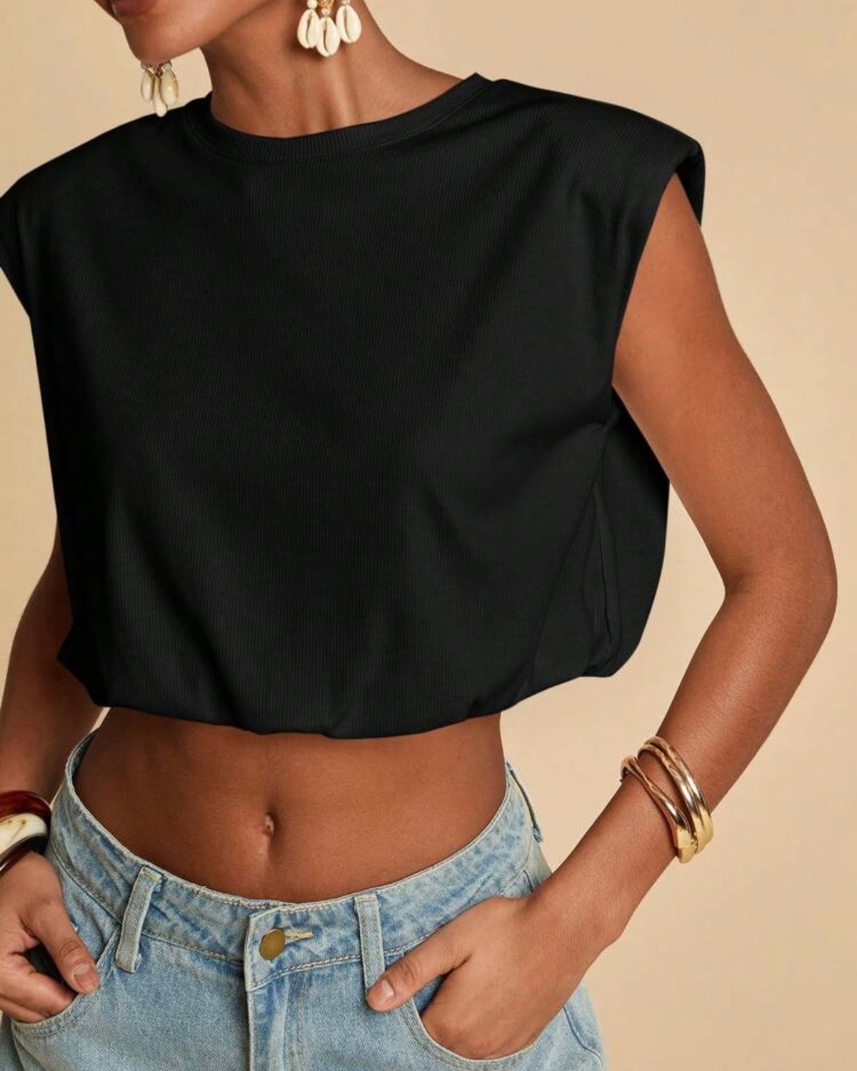 Blusa corta travachic