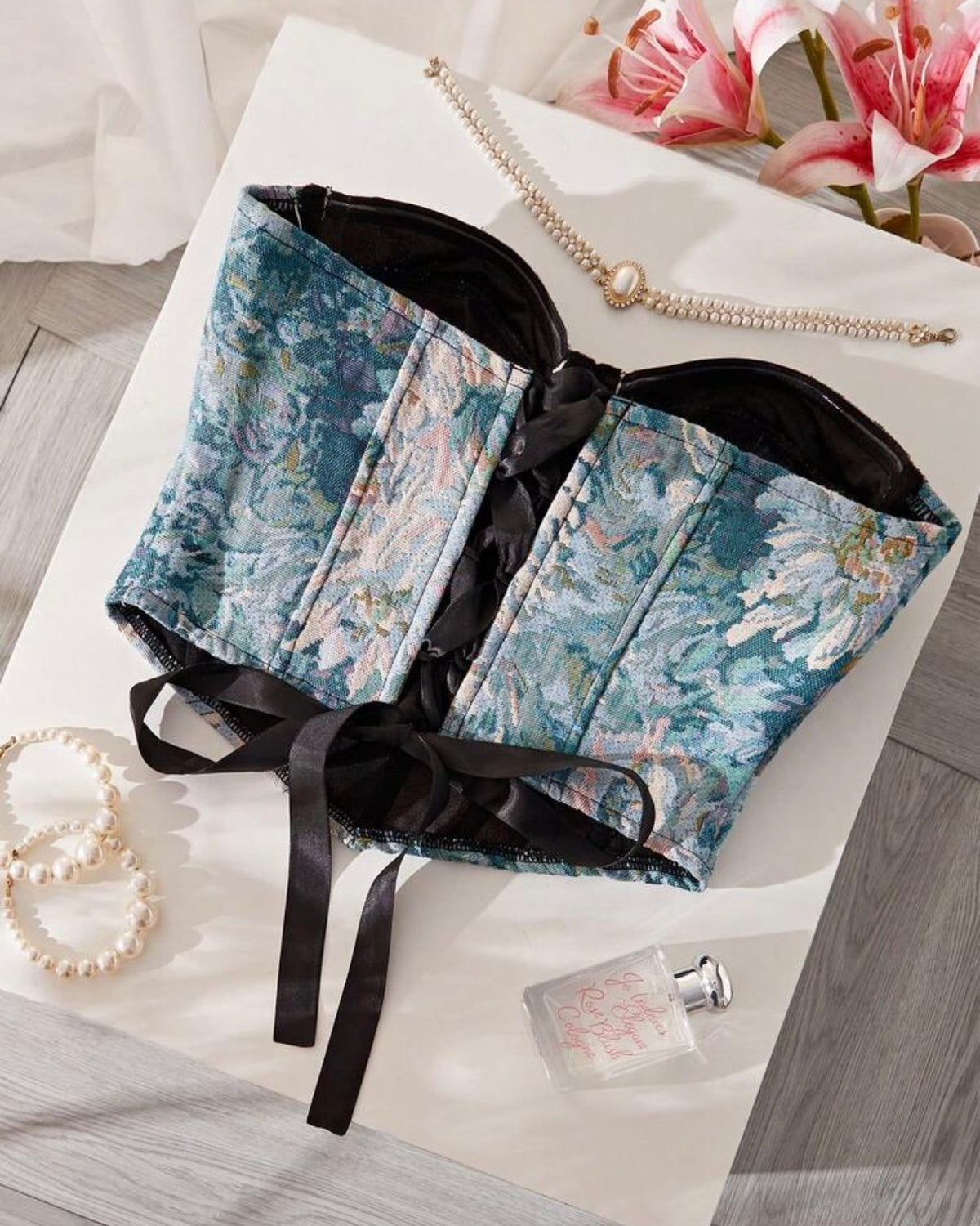 Corset estampado