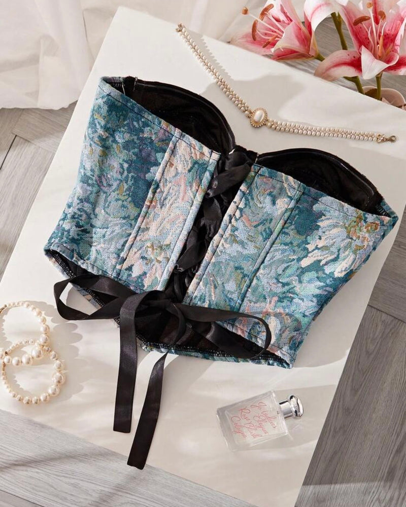 Corset estampado