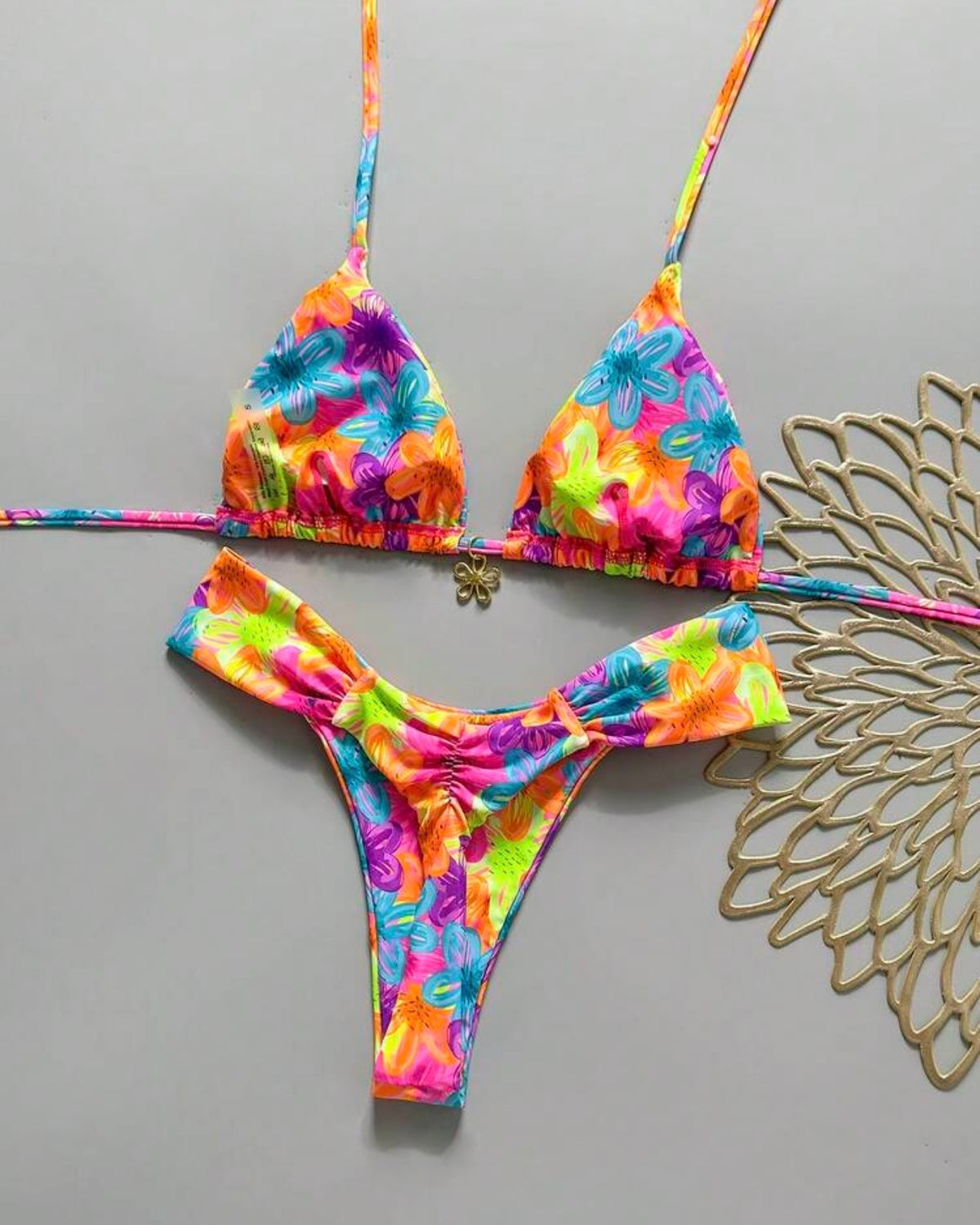 Traje de baño multicolor