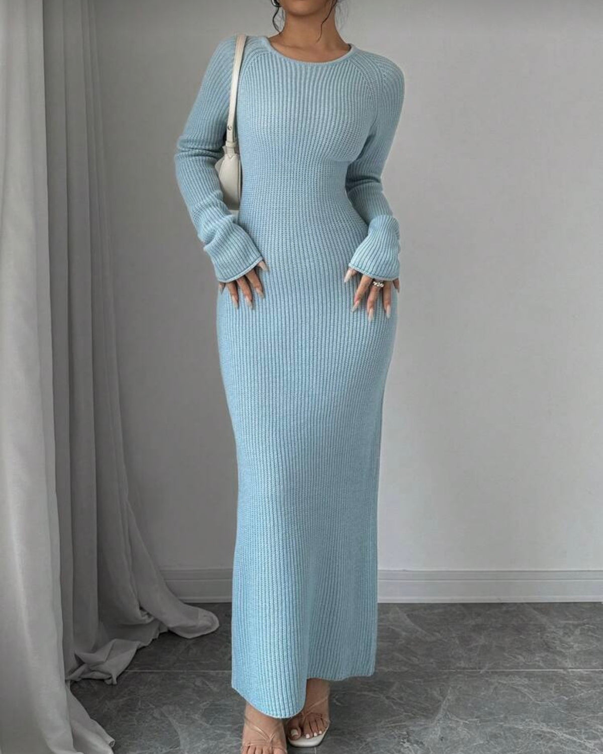 Vestido celeste