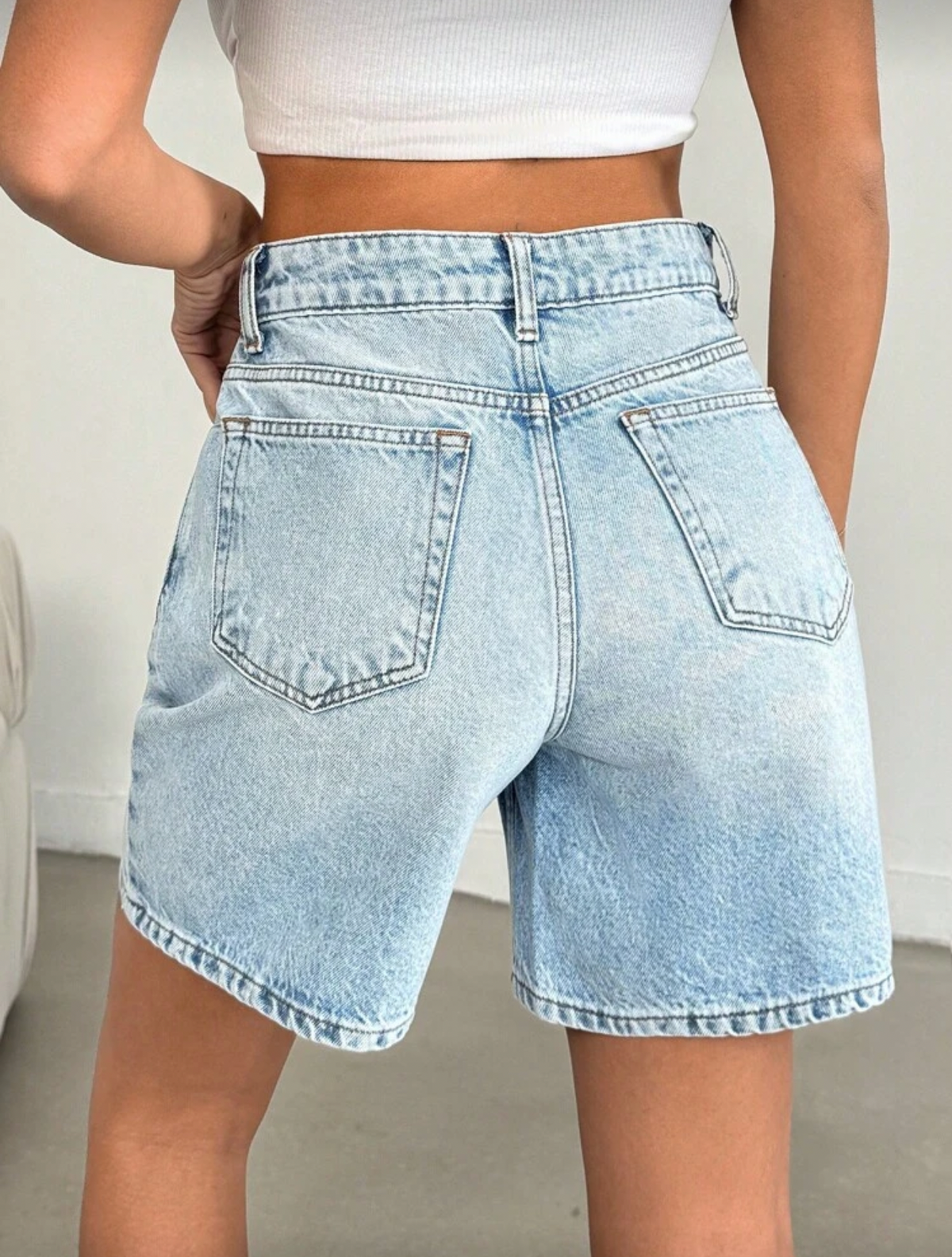 Short de mezclilla