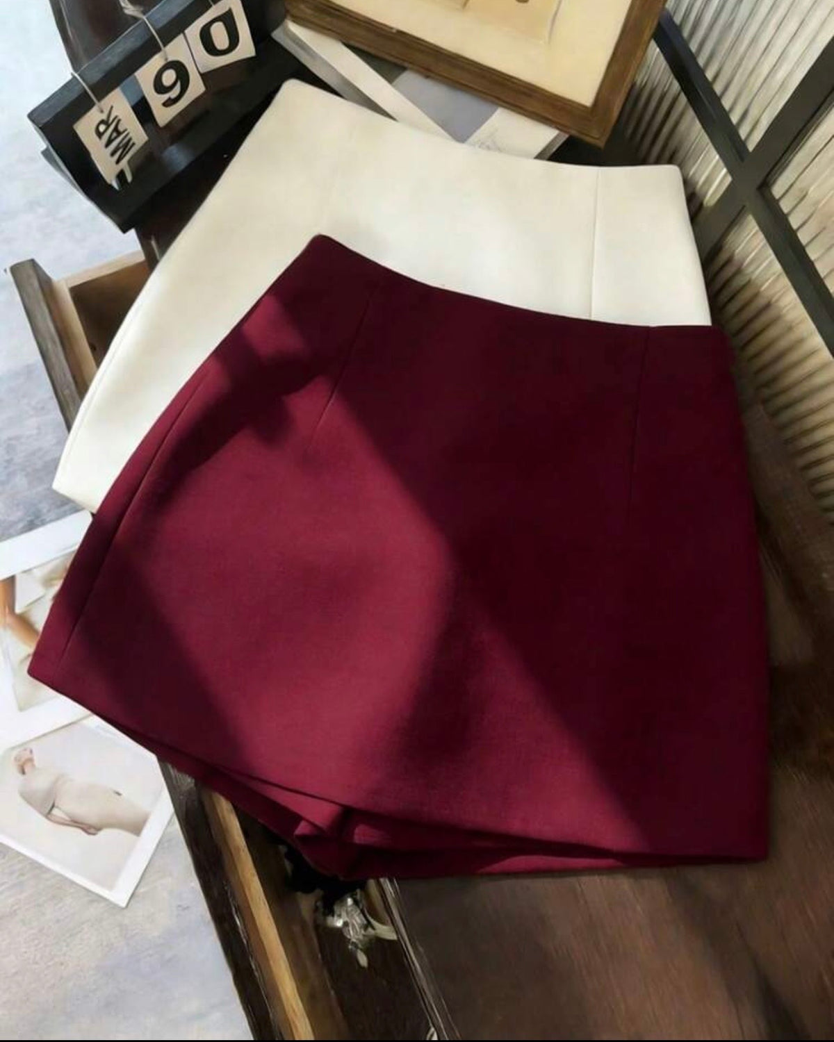 Short enagua vino francilia