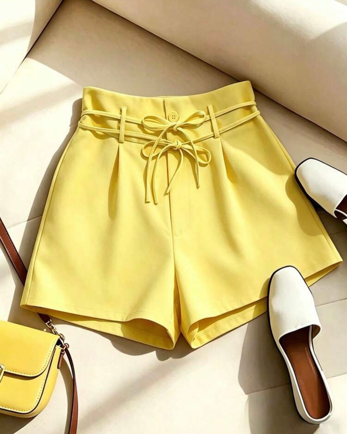 Short amarillo