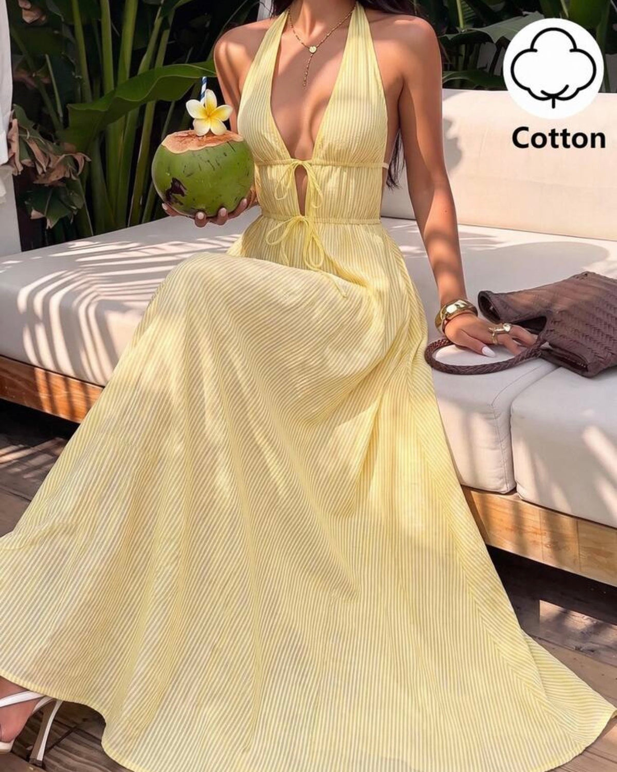 Vestido amarillo sunnichc