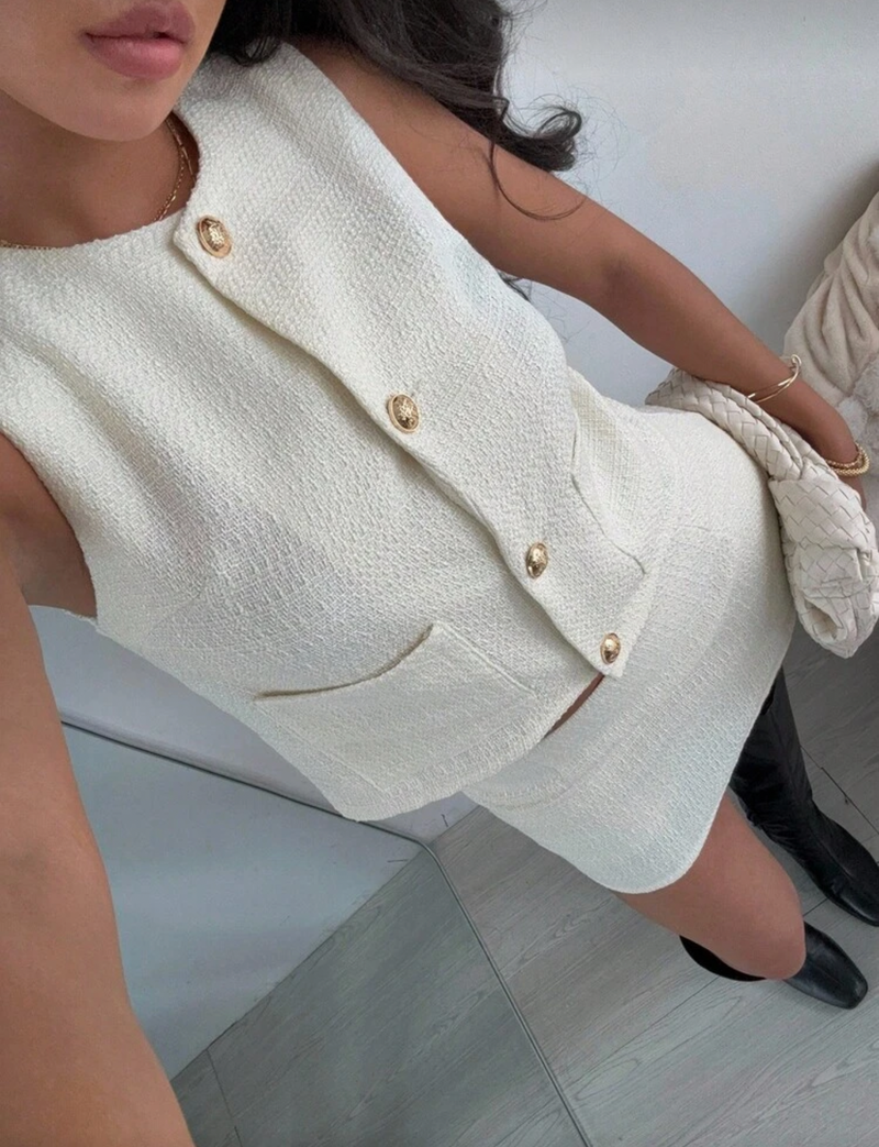 Conjunto albaricoque