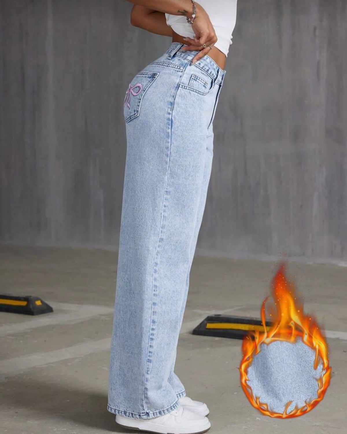 Jeans azules claros
