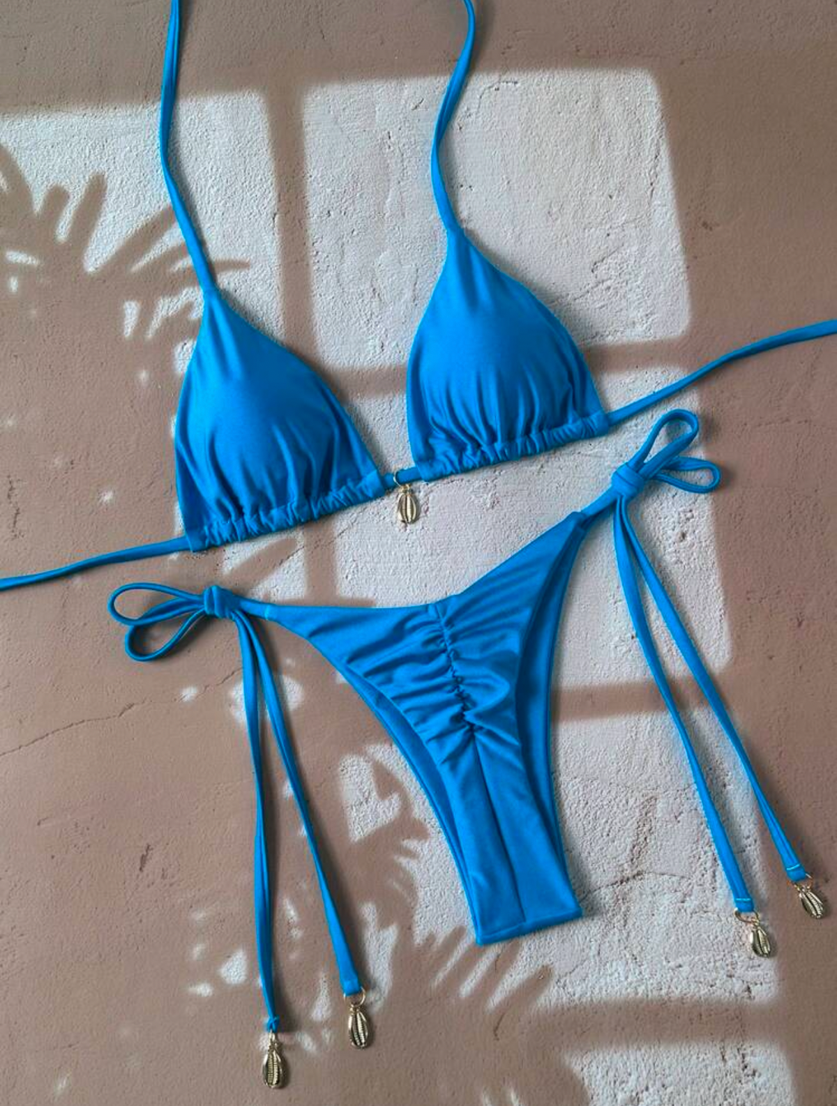 Traje de baño celeste