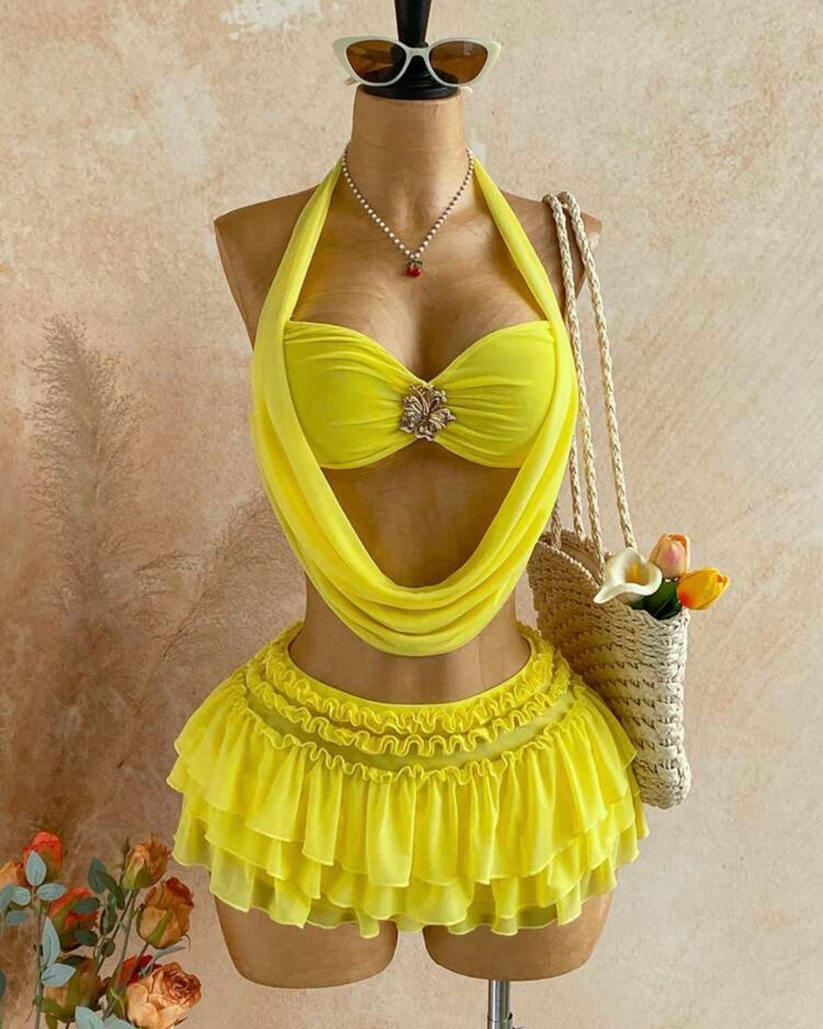 Conjunto amarillo soleia