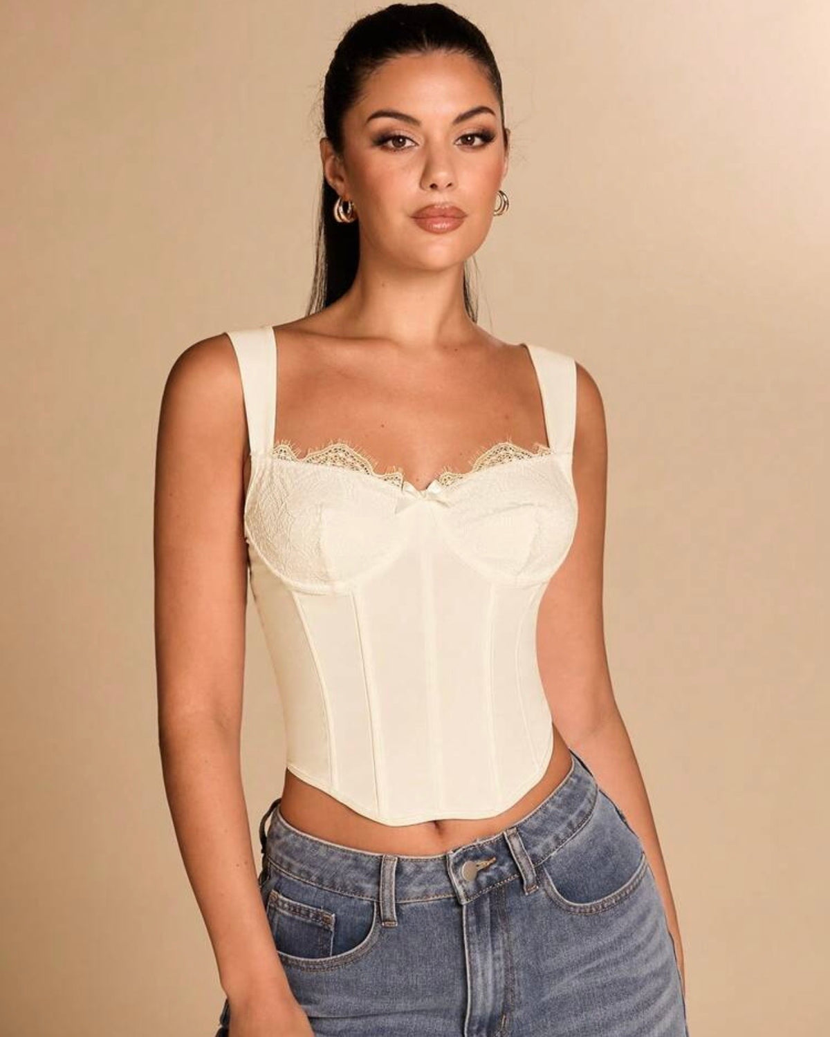Corset albaricoque