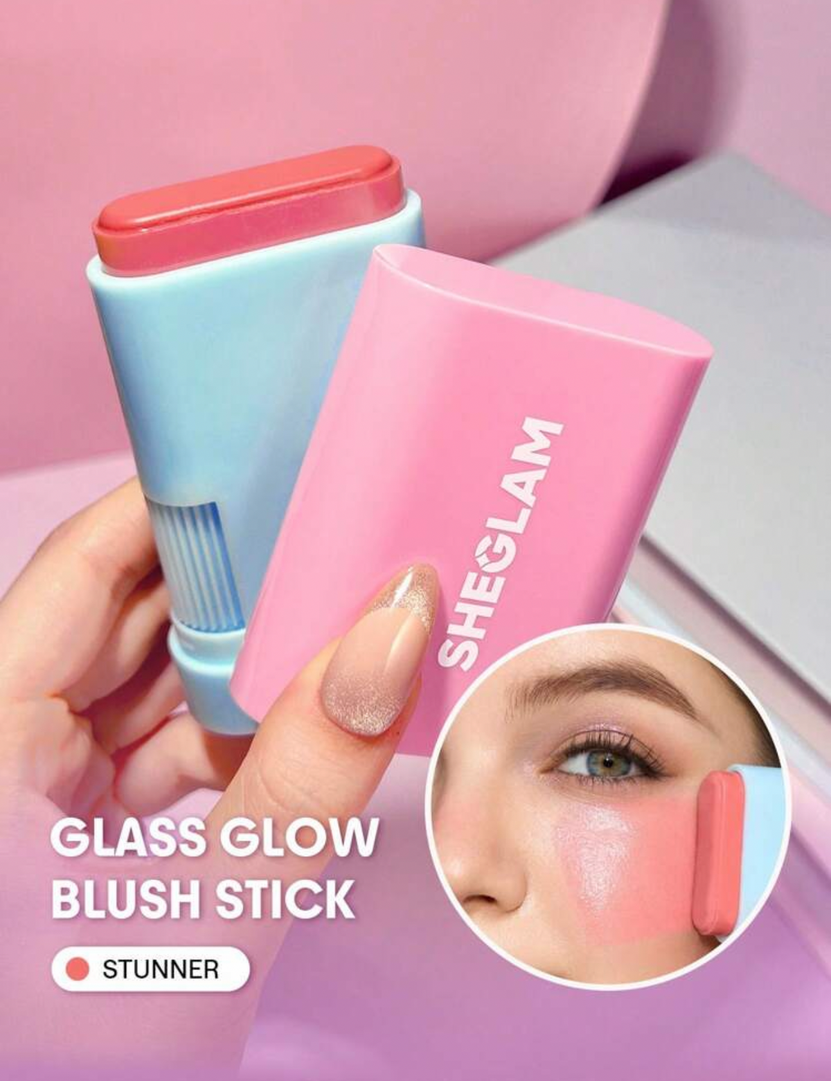 Glass glow blush stick SHEGLAM