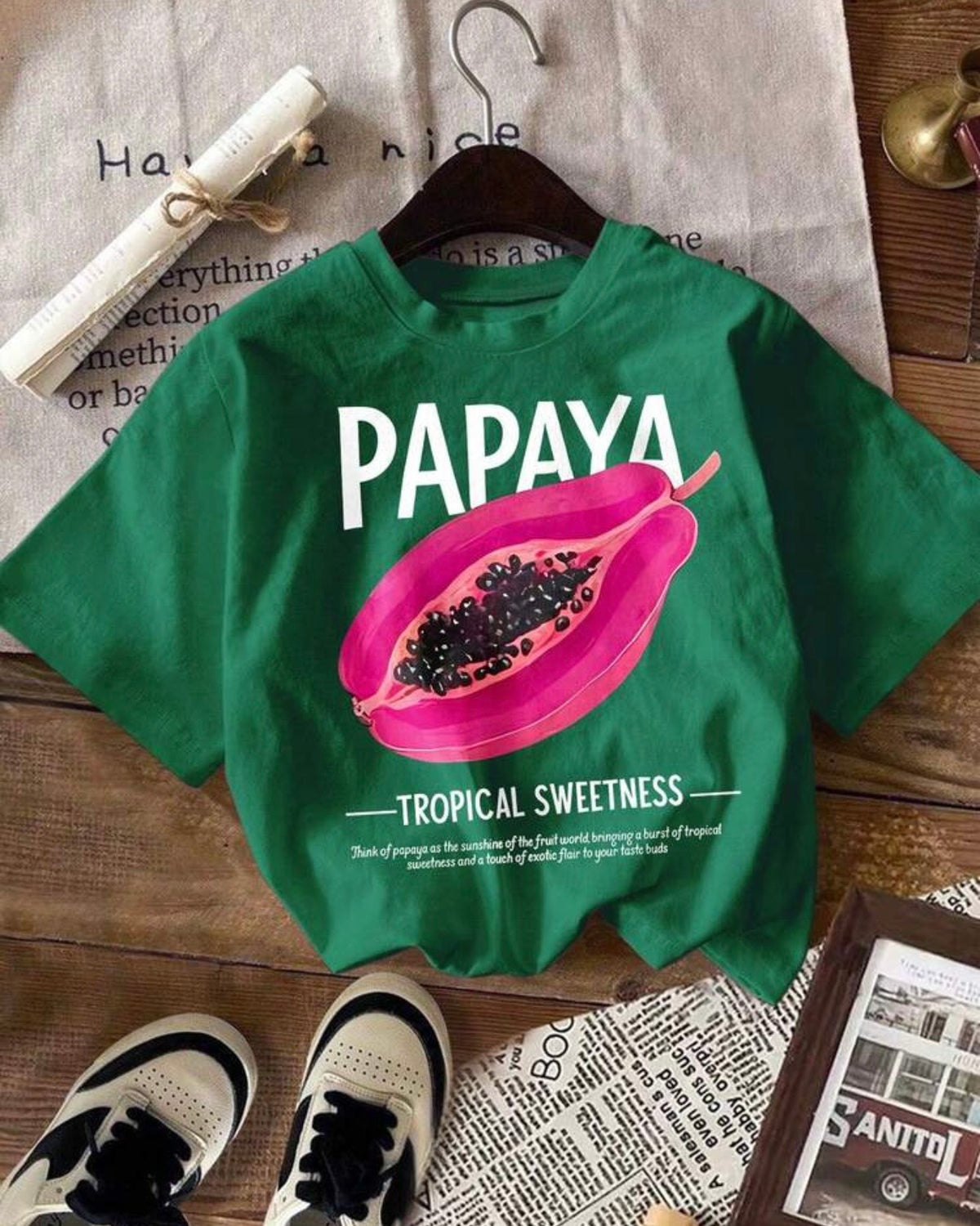 Camisa de papaya
